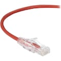 Black Box Slim-Net Cat6A 28-Awg 500-Mhz Stranded Ethernet Patch Cable - C6APC28-RD-15